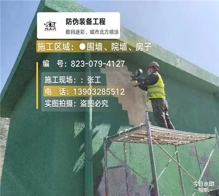 玉林设备迷彩喷涂,迷彩漆施工